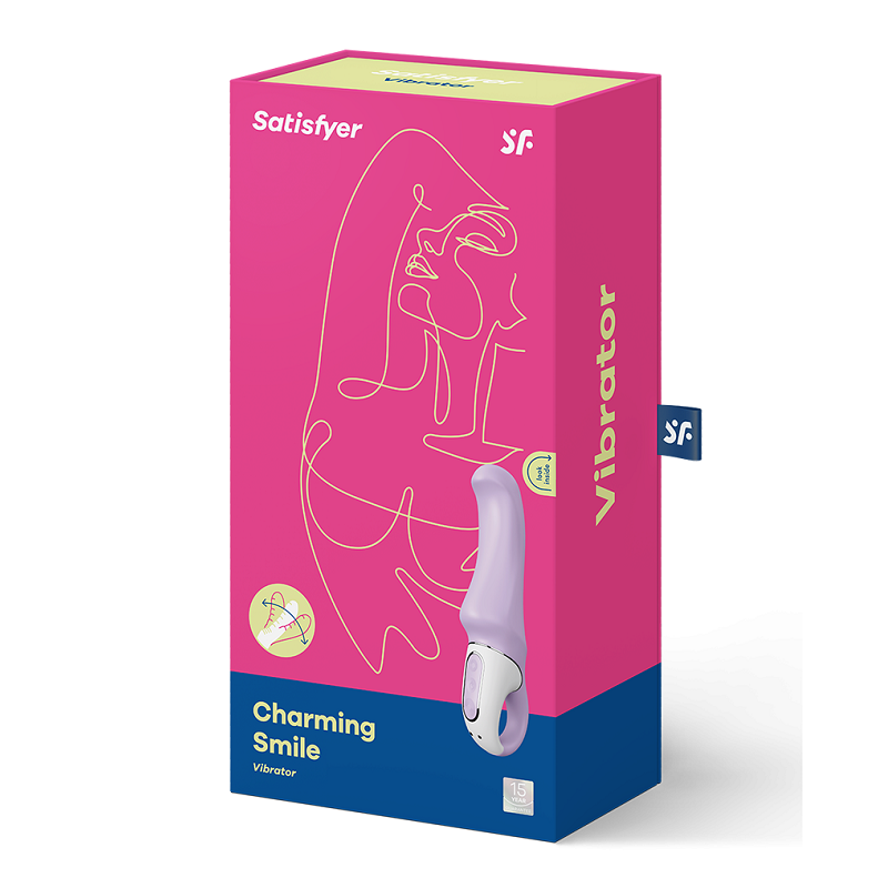 Estimulador Recargable Vibrador Satisfyer Vibe Charming Smile