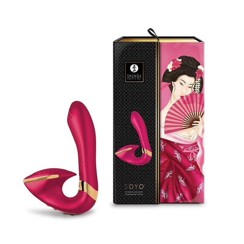 Estimulador Shunga Masajeador Soyo Frambuesa