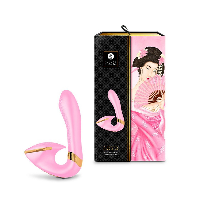 Estimulador Shunga Masajeador Soyo Rosa
