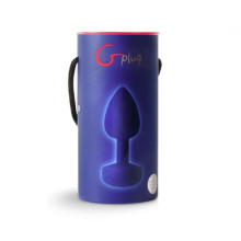 Estimulador Vibrador  Plug Gplug L Azul Recargable