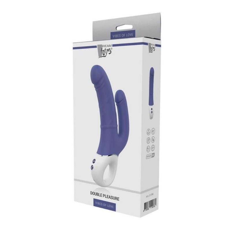 Estimulador Vibrador Double Pleasure Dream Toys
