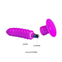 Estimulador Vibrador Plug Anal Vibrador Twist De Pretty Love