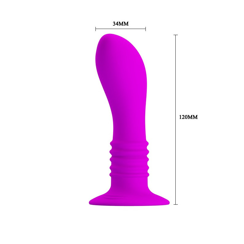 Estimulador Vibrador Plug Booty Passion