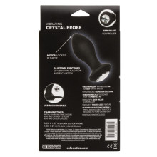 Estimulador Vibrador Plug Recargable Crystal Probe