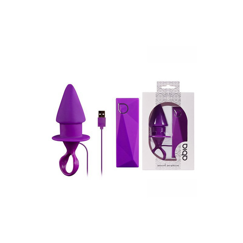 Estimulador Vibrador Plug Silicona ABIA Pothos