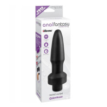 Estimulador Vibrador Plug Silicona Rectal Rocket Anal Fantasy