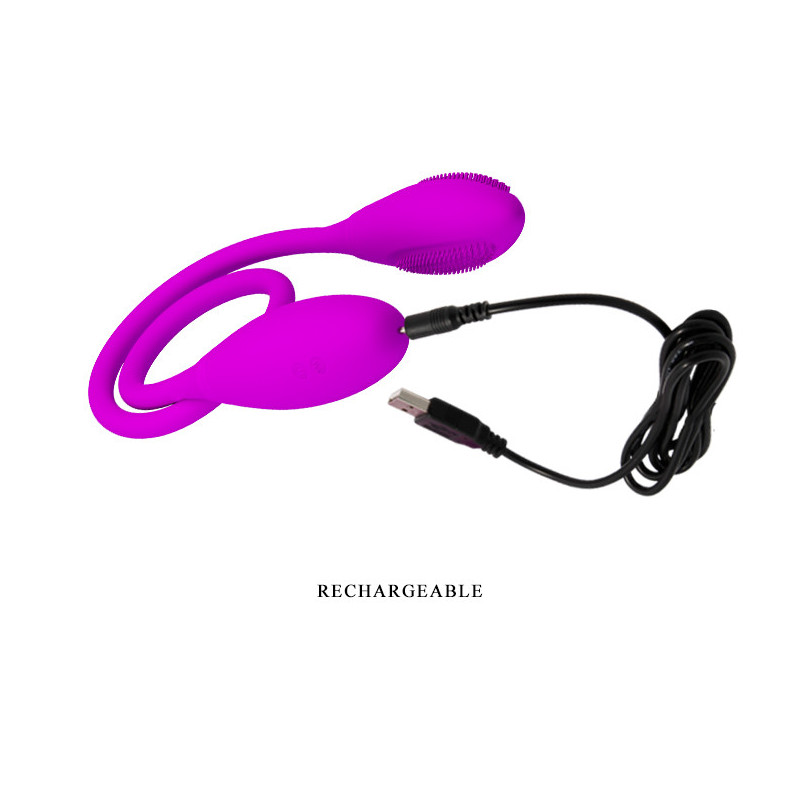 Estimulador Vibrador Pretty Love Snaky Vibe Recargable