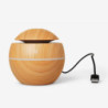 Humidificador Eléctrico Bola Imitación Madera