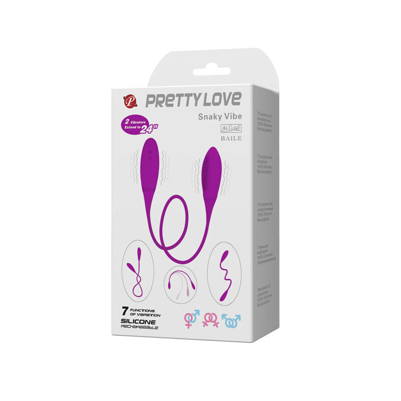 Estimulador Vibrador Pretty Love Snaky Vibe Recargable
