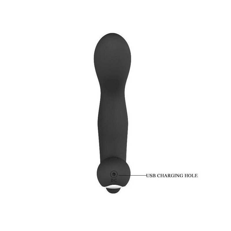 Estimulador Vibrador Prostático Pretty Love Barrack Negro