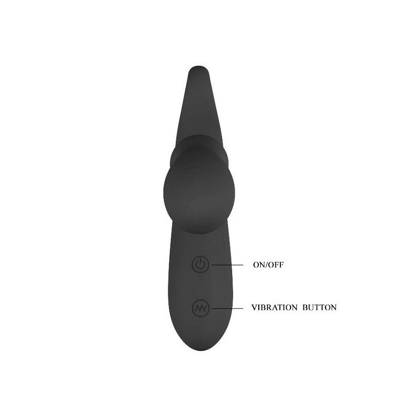 Estimulador Vibrador Prostático Pretty Love Barrack Negro