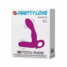 Estimulador Vibrador Prostático Pretty Love Barrack Rosa Recargable