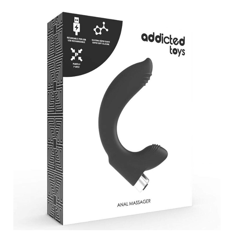 Estimulador Vibrador Prostático Recargable Addicted Toys Model 7