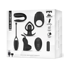 Estuche Regalo Control Remoto Con Vibración Recargable Six In One