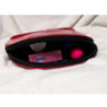 Estuche Texturado Neceser Brillo Rojo