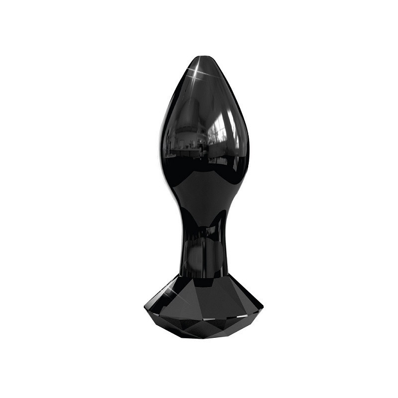 Icicles Nº78 Plug Negro Glass Massager