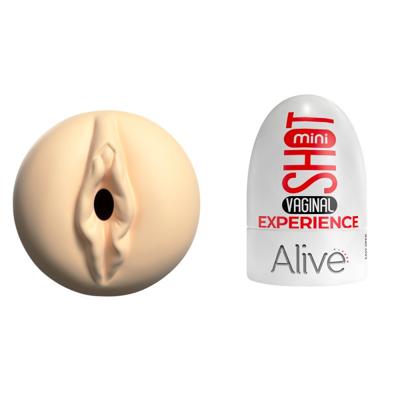 Experience Vaginal Masturbador Realístico Alive Mini Shot