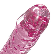 Icicles Nº.86 Dildo Y Ventosa Rosa Glass Massager