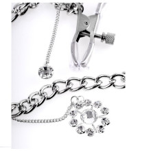 Fetish Fantasy Crystal Nipple Clamps
