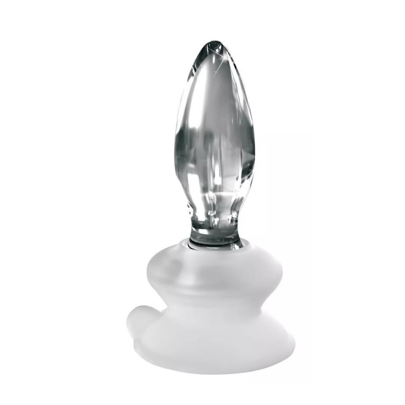 Icicles Nº.91 Plug y Ventosa Glass Massager
