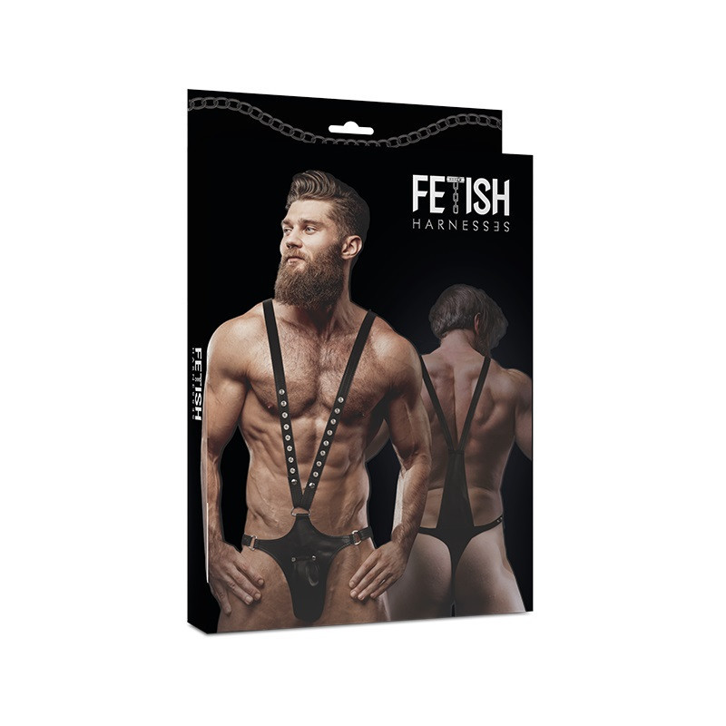 Fetish Submissive Harness Men Body 1082