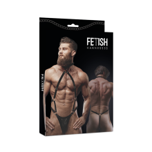 Fetish Submissive Harness Men Body Collar 1150
