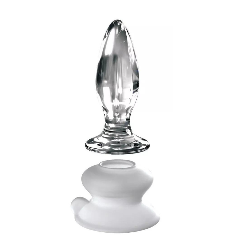 Icicles Nº.91 Plug y Ventosa Glass Massager
