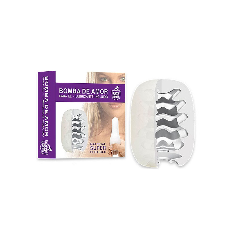 Huevo masturbador Bomba de Amor