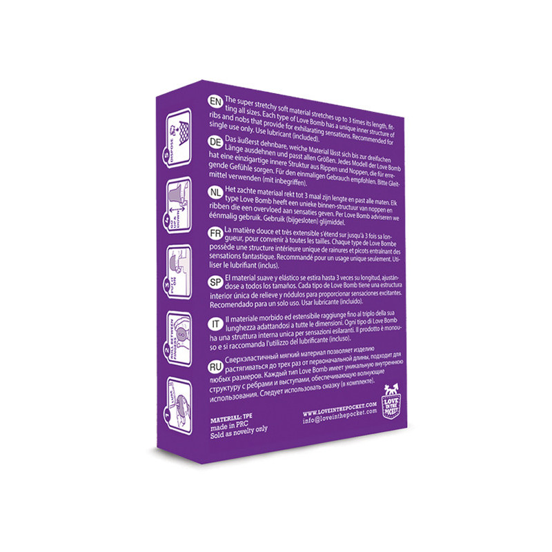 Huevo masturbador Bomba de Amor