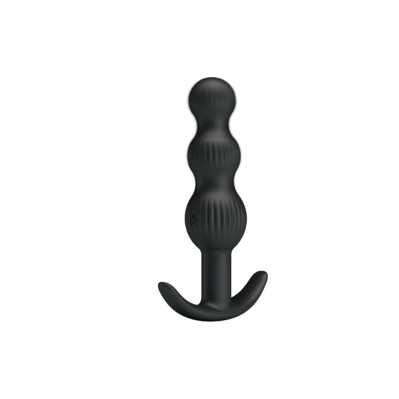 Estimulador Anal Con Vibración Pretty Love Sidney Negro