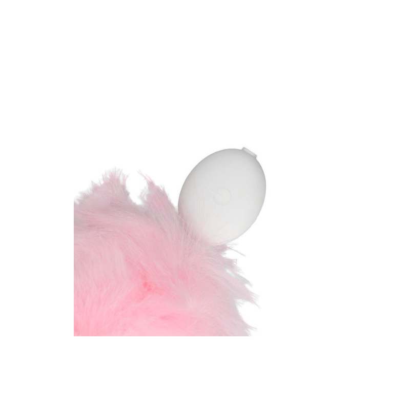 Cola de Zorro Metal Rosa con Luces Light Up Ouch