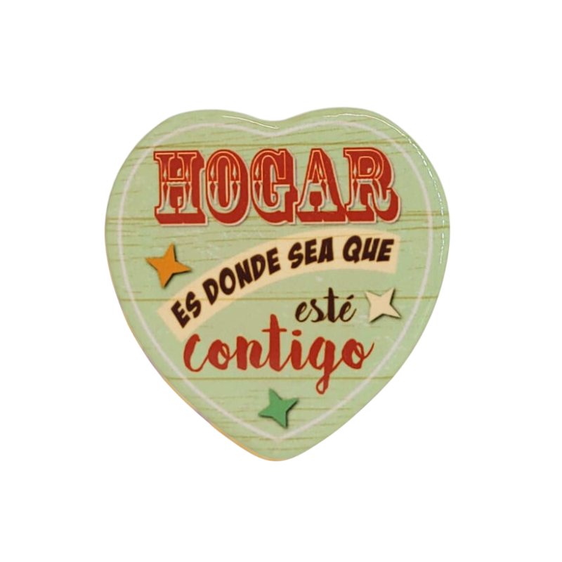 Imán Hogar es Donde Sea que Esté Contigo