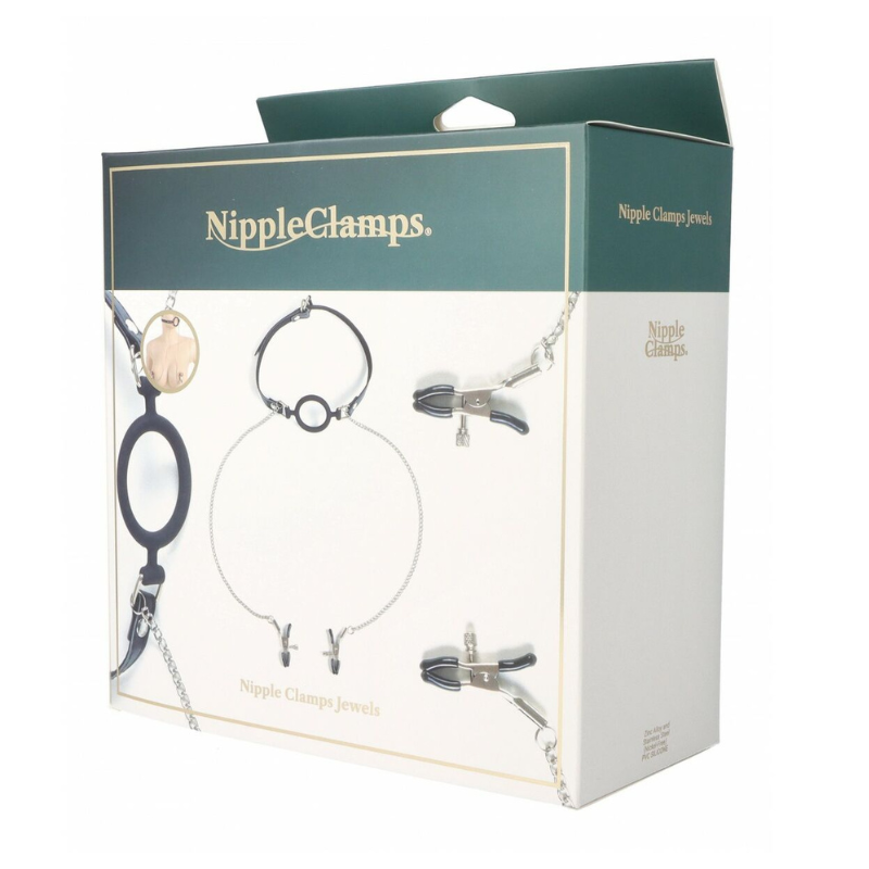 Mordaza y Pinzas para Pezones Virgite Nipple Clamps Jewels 92521