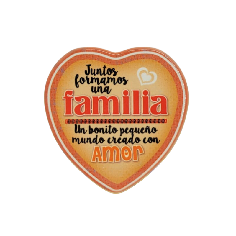 Imán Juntos Formamos Una Familia...