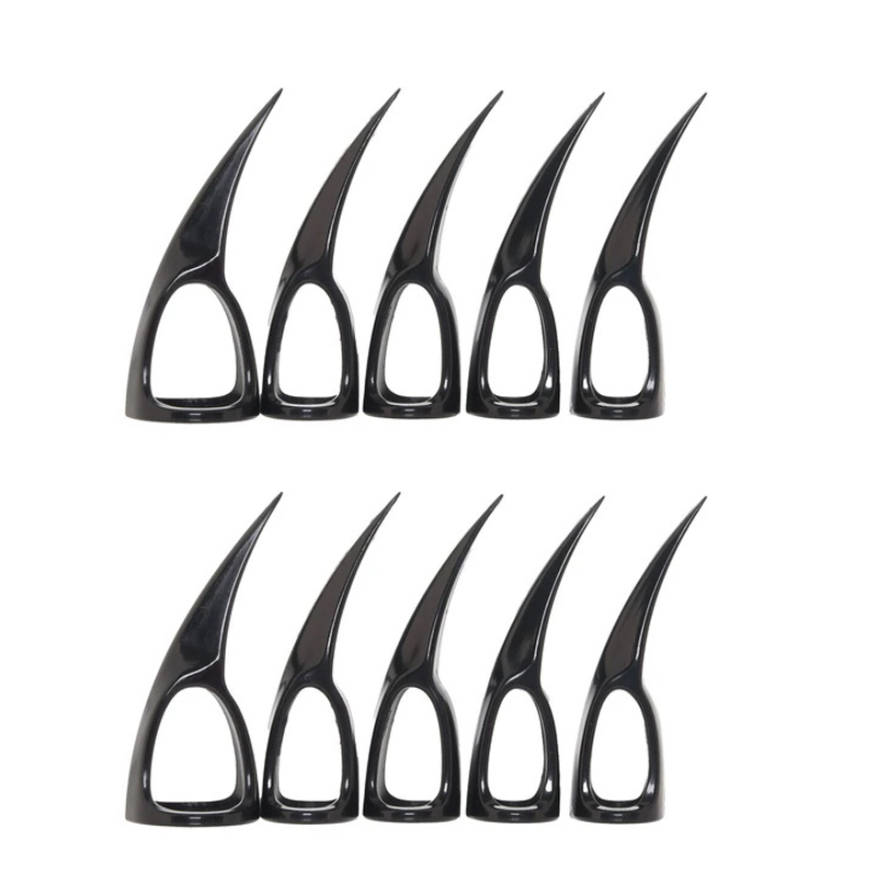 Dedales Sensoriales Kit 10 garras Negras Master Series