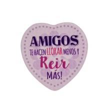 Imán Los Amigos Te Hacen Llorar Menos y Reír Más