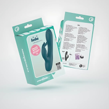 Mini Vibrador Doble Estimulación Recargable Bunny Lola Crushious