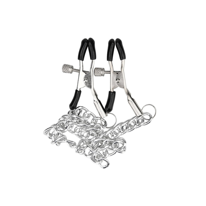 Pinzas Pezones Cadena Metal Bound To Please