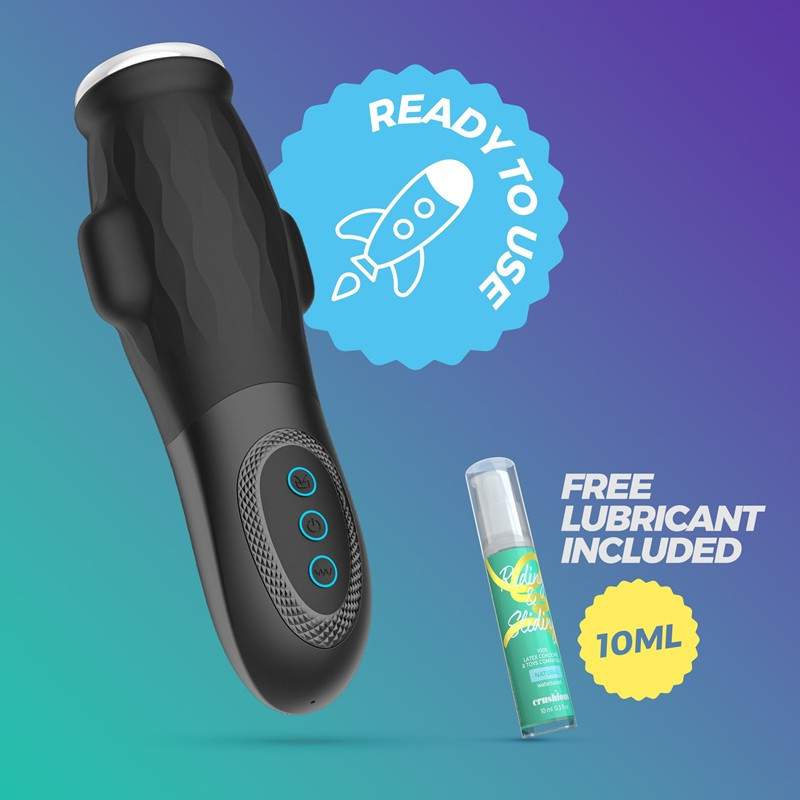 Masturbador Masculino Recargable Succión y Vibración Gargantua Crushious