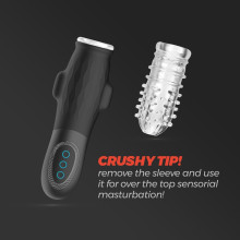 Masturbador Masculino Recargable Succión y Vibración Gargantua Crushious