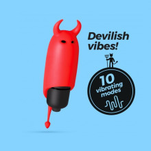 Bala Vibradora de Pilas O-Pet Diablillo Rojo Crushious