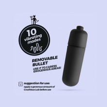 Bala Vibradora de Pilas O-Pet Diablillo Rojo Crushious