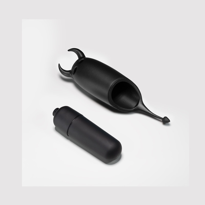 Bala Vibradora de Pilas O-Pet Diablillo Negro Crushious