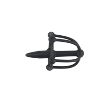 Anillo con Plug Uretral Penis Plug Glans Cage Silicona