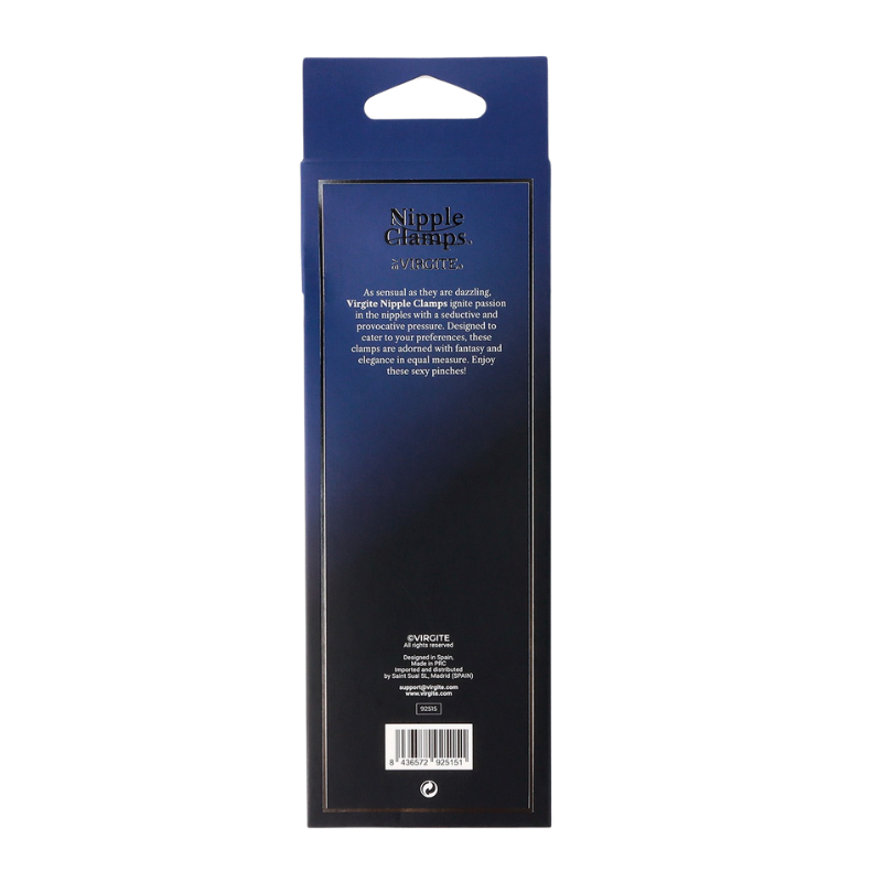 Pinzas Plateadas Virgite 92515