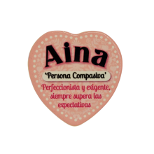 Imán Nombre Aina Cerámica
