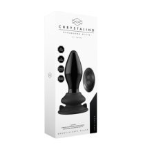 Plug Vibrador Control Remoto Ventosa Chrystalino