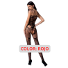 Bodystocking Passion BS076 Rojo