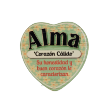 Imán Nombre Alma Cerámica