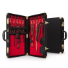 Maletín Bondage Negro/Rojo 11 Piezas Bedroom Fantasies